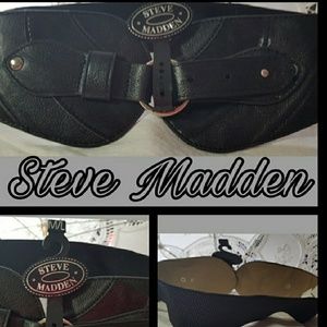 Com8ng, NOT FOR SALE STEVE MADDEN BLACK BELT SIZE M/L